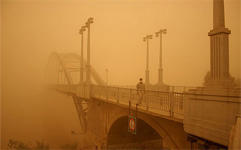 گرد وغبار در خوزستان